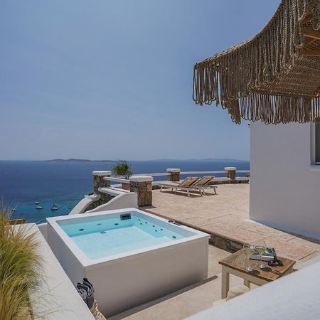 La Maison Blanche Agios Stefanos  Bagian luar foto