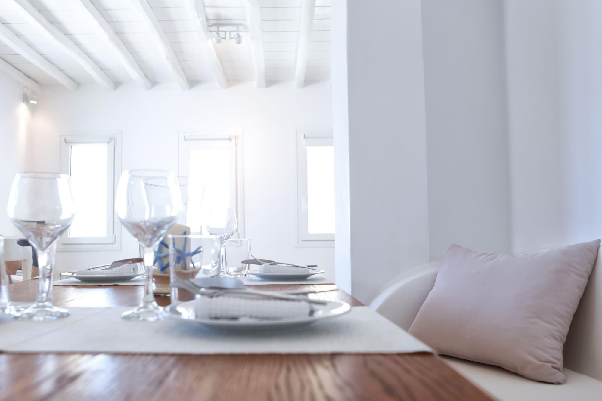 La Maison Blanche Agios Stefanos  Bagian luar foto