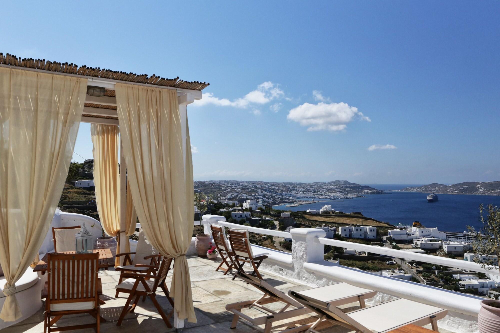 La Maison Blanche Agios Stefanos  Bagian luar foto