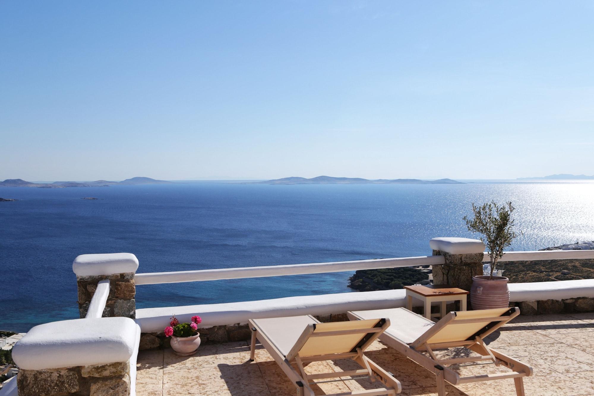 La Maison Blanche Agios Stefanos  Bagian luar foto