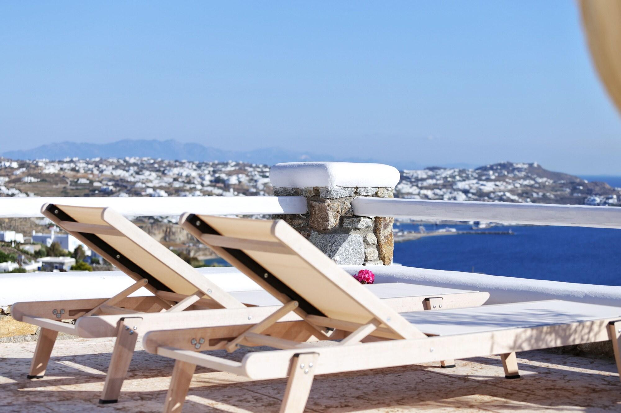 La Maison Blanche Agios Stefanos  Bagian luar foto