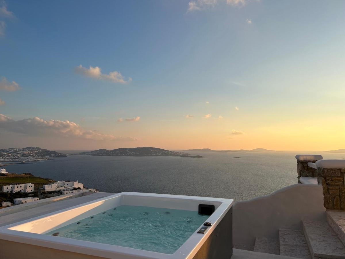 La Maison Blanche Agios Stefanos  Bagian luar foto