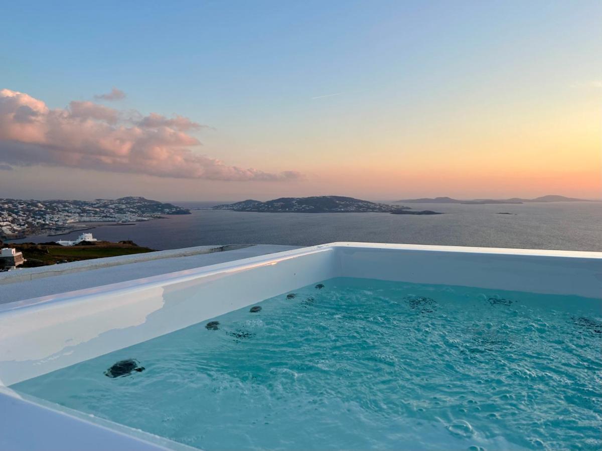 La Maison Blanche Agios Stefanos  Bagian luar foto